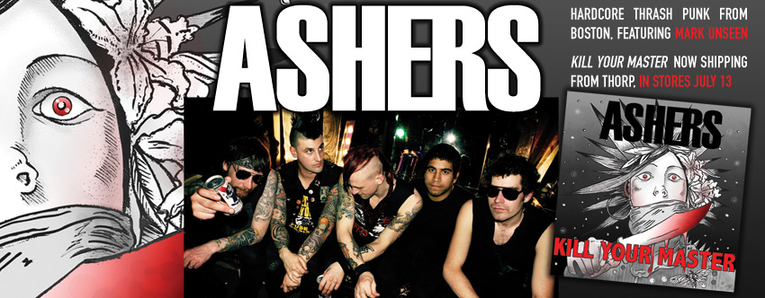 ASHERS, Kill Your Master, in stores now